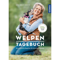 Produktbild von Welpentagebuch Franckh-Kosmos Ratgeber für Welpen mit KOSMOS PLUS App-Anbindung