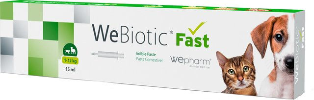 Wepharm WeBiotic Fast Paste mit Probiotika zur Unterstützung der Magen-Darm-Verdauung 30 ml – Bild 1 von 2