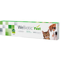 Produktbild von Wepharm WeBiotic Fast Paste mit Probiotika zur Unterstützung der Magen-Darm-Verdauung 30 ml