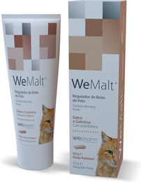 Wepharm WeMalt Malzpaste zur Unterstützung der Magen-Darm-Funktion und gegen Haarballen 50 g – Bild 1 von 2