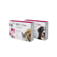 Produktbild von Wepharm WePaticare Nahrungsergänzung für mittlere und große Hunde 30 Tabletten
