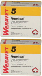Weravet 5 Vomisal Flüssigkeit zur Unterstützung von Magen-Darm- und Atemwegsbeschwerden 20 ml – Bild 1 von 3
