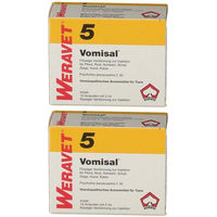 Produktbild von Weravet 5 Vomisal Flüssigkeit zur Unterstützung von Magen-Darm- und Atemwegsbeschwerden 20 ml