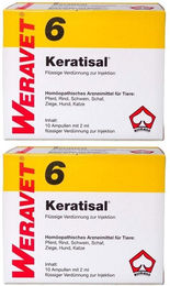 Weravet Keratisal 6 Augenreiniger Gelb – Bild 1 von 1