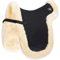 Produktbild von Werner Christ Dressursatteldecke Standard mit Natur-Lammfell in Schwarz