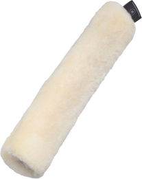 Werner Christ Horse Genickriemenschoner aus Lammfell für Pferde in Natur Beige 32 cm – Bild 1 von 3