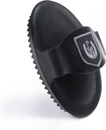 Werner Christ Horse Gummistriegel 2 in 1 für Pferde in Schwarz – Bild 1 von 3