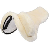 Produktbild von Werner Christ Horse Premium Plus Sattelbezug für Pferde aus Lammfell in Beige oder Weiß