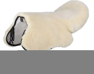 Produktbild von Werner Christ Horse Sommer Evolution Sattelbezug für Pferde aus Lammfell in Schwarz oder Natur