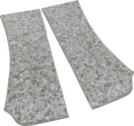 Werner Christ Horse Western-Pad Einlagen aus Verbundschaum zur Druckentlastung Grau 70 cm – Bild 1 von 5