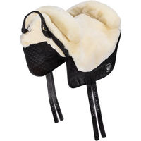 Produktbild von Werner Christ Iberica Plus Fellsattel für Warmblut Pferde aus echtem Lammfell in Natur