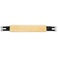 Produktbild von Werner Christ Sattelgurtschoner aus echtem Lammfell für Pferde Braun 80 cm - 80 cm