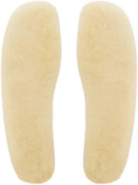 Produktbild von Werner Christ Unisex Lammfell Schuhe Horse in Weiß oder Beige