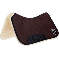 Produktbild von Werner Christ Westernpad aus echtem Lammfell mit 30 mm Wollhöhe in Braun 75x75 cm