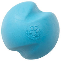 Produktbild von West Paw Hundespielzeug Jive Ball aus TPR in Türkis Größe L