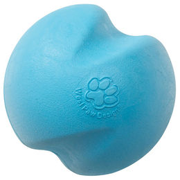 Produktbild von West Paw Hundespielzeug Jive Ball aus TPR in Türkis Größe S