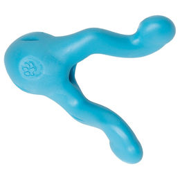 West Paw Hundespielzeug Tizzy Intelligenzspielzeug aus TPR in Türkis Größe Large – Bild 1 von 2