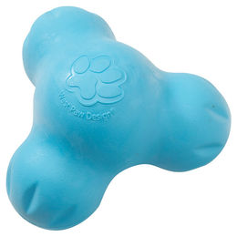West Paw Hundespielzeug Tux Zogoflex Kauspielzeug Größe L Aqua - 50 ml – Bild 1 von 4