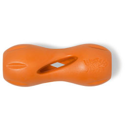 Produktbild von West Paw Hundespielzeug Zogoflex Qwizl Intelligenzspielzeug Orange 17 cm