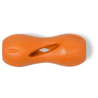 Produktbild von West Paw Hundespielzeug Zogoflex Qwizl Intelligenzspielzeug Orange 17 cm