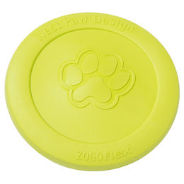 Produktbild von West Paw Zisc Frisbee Hundespielzeug aus TPR Grün Größe Large - 22 cm