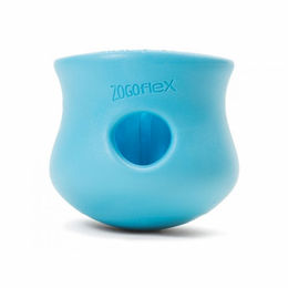 West Paw Zogoflex Toppl Intelligenzspielzeug für Hunde in Blau oder Orange - 1 Stk. – Bild 1 von 2