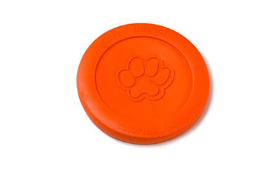 West Paw Zogoflex Zisc Frisbee Hundespielzeug Mini Orange für Welpen – Bild 1 von 6