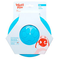 Produktbild von West Paw Zogoflex Zisc Frisbee Hundespielzeug Mini S Aqua Blau Türkis für Welpen