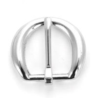 Produktbild von Western-Gürtelschnalle Umbria Equitazione aus Metall in Silber 1,6 cm