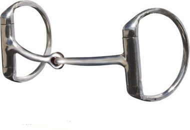 Produktbild von Western Imports Gebiss D-Ring Premium aus Metall in Silber 11,5 cm