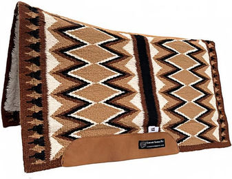 Produktbild von Western Imports Pad Zuma Kurz Sattelunterlage aus Wolle in Beige oder Bunt