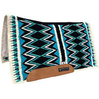 Produktbild von Western Imports Pad Zuma Standard Sattelunterlage aus Wolle in Blau oder Bunt