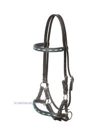 Produktbild von Western Imports Sidepull Zuni Trense aus Leder in Braun