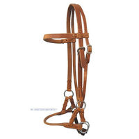 Produktbild von Western Imports SPLN Sidepull Nasenband aus Leder in Braun