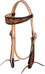 Produktbild von Western-Trense für Pferde von Pool's aus Leder in Schwarz oder Braun