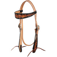 Produktbild von Western-Trense für Pferde von Pool's aus Leder in Schwarz oder Braun