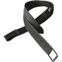 Produktbild von Westerngurt für Pferde aus Leder von Hispano Hipica in Schwarz