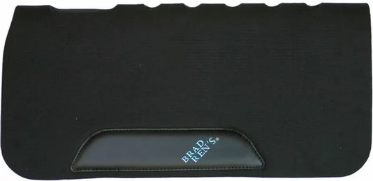 Westernmatte für Pferde von Brad Ren's aus Filz und Neopren in Schwarz Größe S – Bild 1 von 2