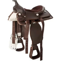 Produktbild von Westernsattel für Pferde von Hispano Hipica in Braun aus Kunststoff