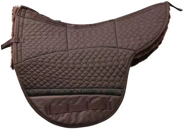 Produktbild von Westernteppich Edix Saddles Courville aus Baumwolle Braun Größe M