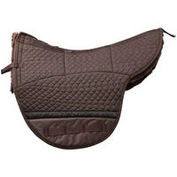 Produktbild von Westernteppich Edix Saddles Courville aus Baumwolle Braun Größe M