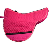 Produktbild von Westernteppich Edix Saddles Courville aus Baumwolle Größe S in Lila und Rosa