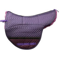 Produktbild von Westernteppich Edix Saddles Courville aus Baumwolle Lila Größe M