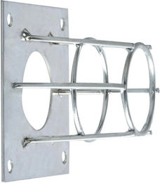 Westfalia Meisenkasten Fluglochschutz Rondo aus Metall in Silber – Bild 1 von 2