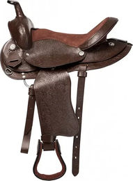 Produktbild von Westride Reitsattel Topeka aus Leder in Braun