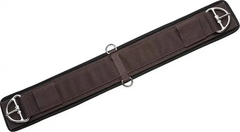 Produktbild von Westride Western Sattelgurt aus Neopren braun aufsteckbar
