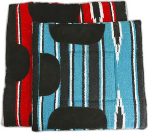Produktbild von Westride Westernmatte für Pferde gepolstert Navajo rot bunt