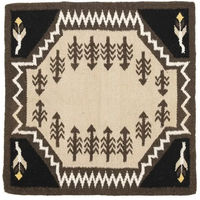 Produktbild von Westride Westernpad Navajo von Franck Perret Sioux in Braun Beige Bunt aus Wolle