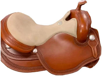 Produktbild von Westwood Wanderritt-Sattel QH aus Leder in Braun 16 Zoll