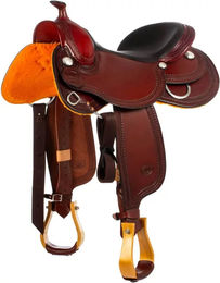 Produktbild von Westwood Westernsattel für Pferde Basic Small Butterfly aus Leder